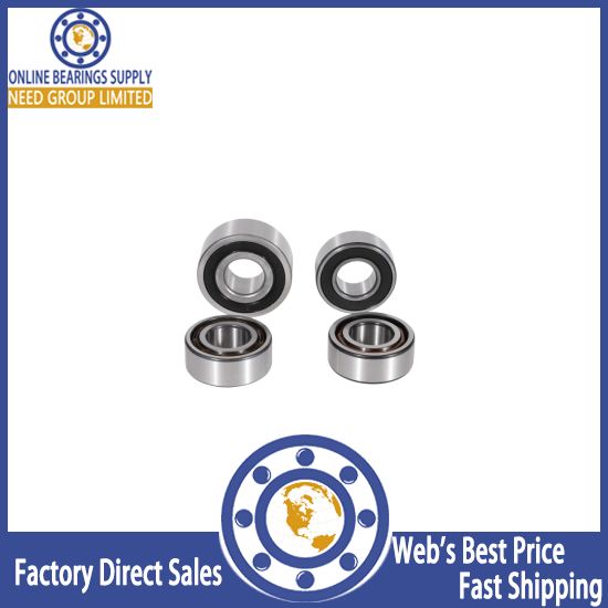 miniature double contact ball bearing